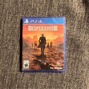 Desperados III Sony Playstation 4 Game PS4 Brand New‎ Sealed